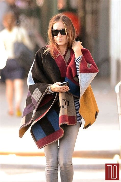 sarah jessica parker burberry scarf|Burberry silk scarf.